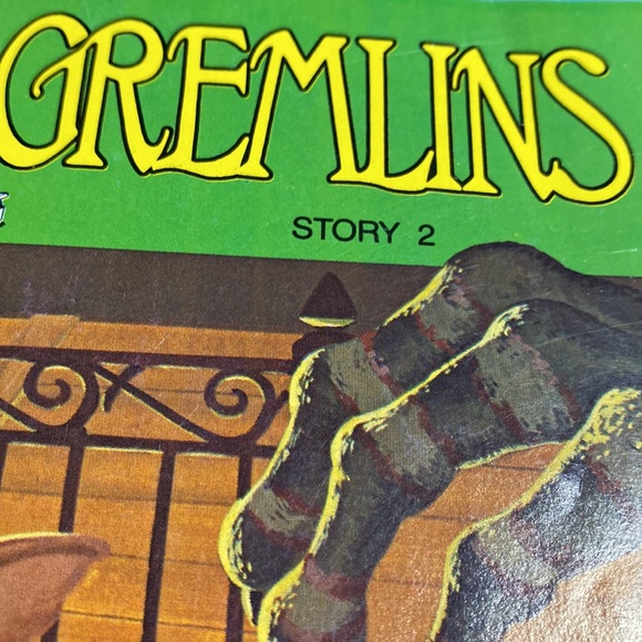 Vintage Read-Along and Record:  Gizmo and the Gremlins, Story 2 Warner Bros 1984 - Picture 3 of 7